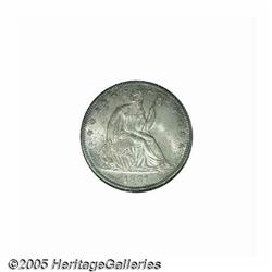 1861 50C MS65 NGC. Lightly toned with some green 