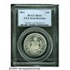 Image 3 : 1861 50C Scott Token MS63 PCGS. Several years aft