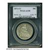 Image 3 : 1872-CC 50C AU58 PCGS. The 1872-CC is a scarce an
