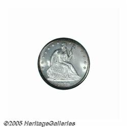 1879 50C MS67 NGC. Beginning in 1879 mintages for