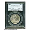 Image 1 : 1867 50C PR63 Cameo PCGS. This is an early With M