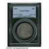Image 1 : 1876 50C PR63 PCGS. Proof surfaces display light 