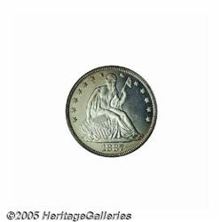 1887 50C PR65 Cameo PCGS. This low mintage issue 