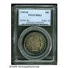 Image 1 : 1915-D 50C MS63 PCGS. Lustrous surfaces are overl
