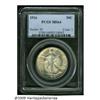 Image 1 : 1916 50C MS64 PCGS. Well struck with lovely, sati