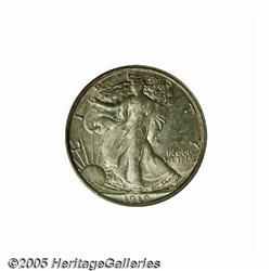 1919-D 50C MS62 PCGS. A pleasing example of this 