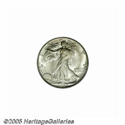 1927-S 50C MS64 PCGS. An elusive early Walker and