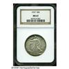 Image 1 : 1937 50C MS67 NGC. Well struck and satiny, with e