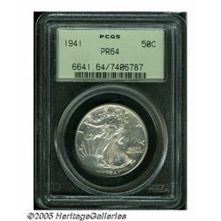 1941 50C PR64 PCGS. Fully brilliant and deeply mi