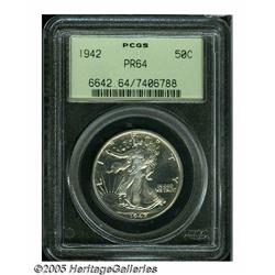 1942 50C PR64 PCGS. A lovely Proof with deeply mi