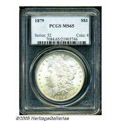 1879 S$1 MS65 PCGS. This is a lustrous and attrac
