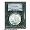 Image 1 : 1879 S$1 MS65 PCGS. A frosty and lustrous Gem wit