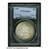 Image 1 : 1879 S$1 MS65 PCGS. Peach and lilac colors endow 