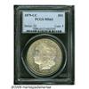 Image 3 : 1879-CC S$1 MS63 PCGS. A lovely regular dies spec