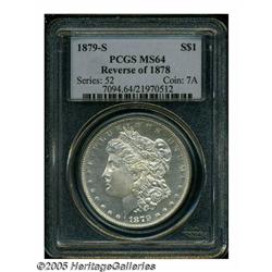 1879-S S$1 Reverse of 1878 MS64 PCGS. This is a w