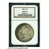 Image 1 : 1880-S S$1 MS66 S NGC. Highly lustrous with and n