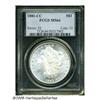 Image 1 : 1881-CC S$1 MS66 PCGS. Sharply struck with frosty