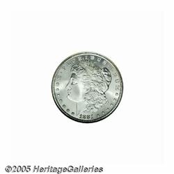 1881-CC S$1 MS67 NGC. A brilliant and semi-proofl