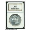 Image 1 : 1881-S S$1 MS67 NGC. A Superb Gem with satiny whi