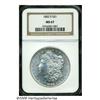 Image 1 : 1882-S S$1 MS67 NGC. Fully struck with flashy, si