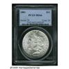 Image 1 : 1883 S$1 MS66 PCGS. The creamy-white surfaces are