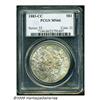Image 1 : 1883-CC S$1 MS66 PCGS. This CC dollar has lovely 