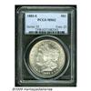 Image 1 : 1883-S S$1 MS62 PCGS. Brilliant and sharply struc