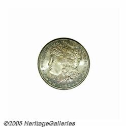 1883-S S$1 MS63 ANACS. A satiny and lustrous exam