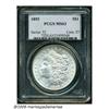 Image 1 : 1893 S$1 MS63 PCGS. Brilliant and sharply struck 