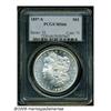 Image 1 : 1897-S S$1 MS66 PCGS. Well struck, fully lustrous