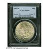Image 1 : 1897-S S$1 MS66 PCGS. A well struck and highly lu