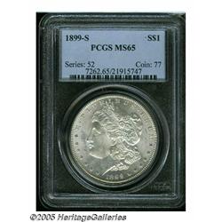 1899-S S$1 MS65 PCGS. VAM-7. A Top 100 Variety. T