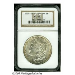 1900-O/CC S$1 MS63 NGC. VAM-11. A Top 100 Variety