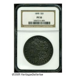 1895 S$1 PR55 NGC. We are pleased to be offering 
