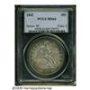 Image 3 : 1842 S$1 MS64 PCGS. Most Seated Dollar issues of 