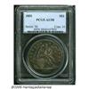 Image 3 : 1851 S$1 Original AU58 PCGS. Without a doubt, dis