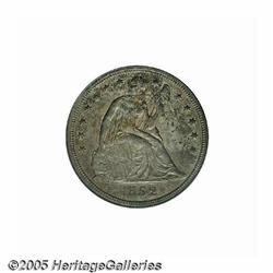 1852 S$1 Original AU55 PCGS. It is a relatively s