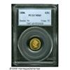Image 1 : 1886 G$1 MS63 PCGS. A sharply struck and attracti