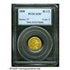 Image 3 : 1838 $2 1/2 AU55 PCGS. Sharply struck with nearly