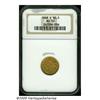 Image 1 : 1868-S $2 1/2 AU50 NGC. This older holder golden-