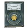 Image 1 : 1878-S $2 1/2 MS61 PCGS. Brilliant yellow-gold su