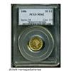 Image 1 : 1886 $2 1/2 MS62 PCGS. Well struck and lustrous, 
