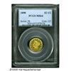 Image 1 : 1898 $2 1/2 MS64 PCGS. At first glance, this Choi