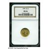 Image 1 : 1903 $2 1/2 MS66 NGC. An exquisitely struck Premi