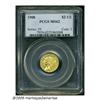 Image 1 : 1908 $2 1/2 MS62 PCGS. A gorgeous example with br