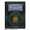 Image 1 : 1911 $2 1/2 MS62 PCGS. With a mintage of 704,000 