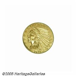 1911-D $2 1/2 AU Details, Improperly Cleaned, NCS