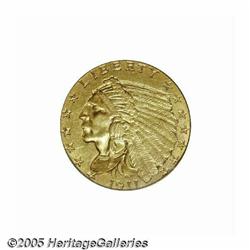 1911-D $2 1/2 MS62 PCGS. Some survivors of this i