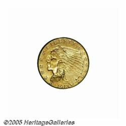 1913 $2 1/2 MS64 PCGS. Sharply struck and fully l