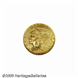 1927 $2 1/2 MS65 NGC. A silky smooth Gem with sat